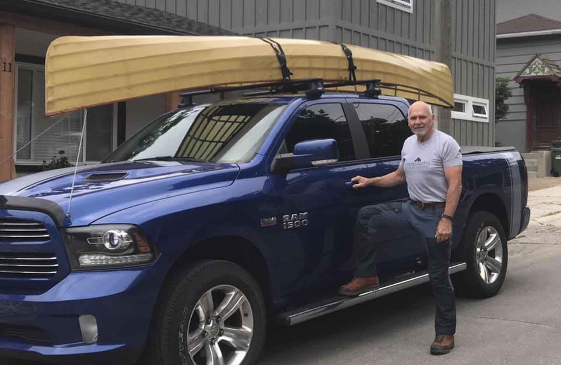 Jon-RAM-truck-blue-hat-canoe